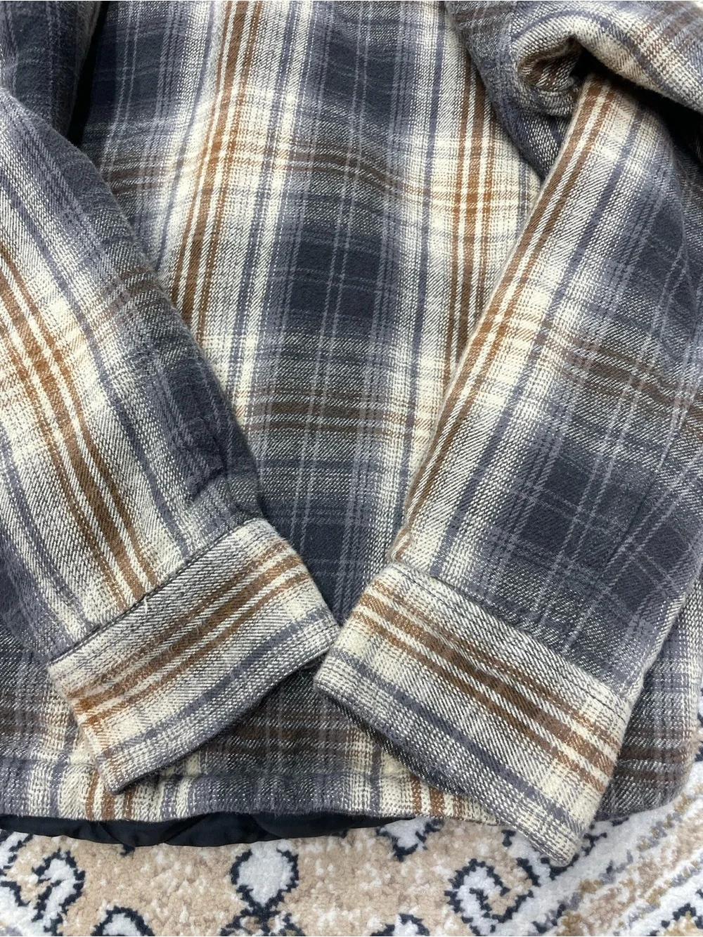 Ariat Men's Rebar Flannel Insulated Shirt Jacket